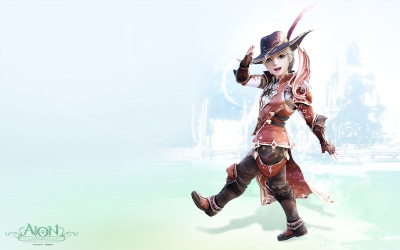 Aion character in action