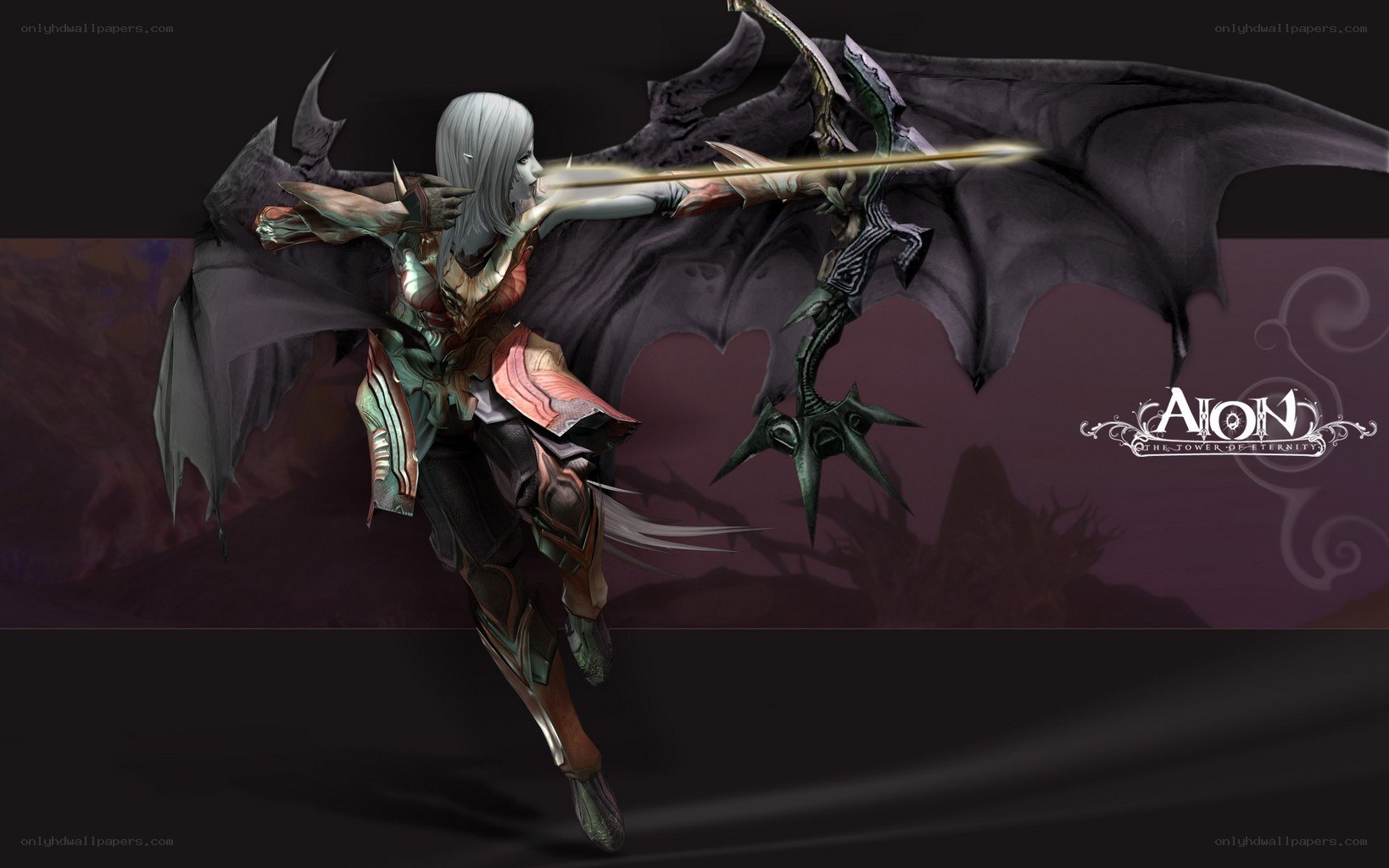 Aion character with wings