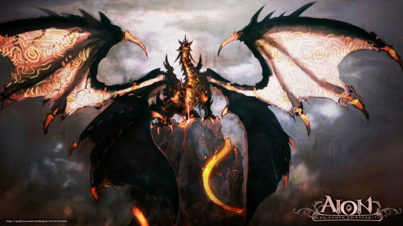 Aion dragon artwork