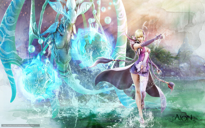 Aion fantasy artwork