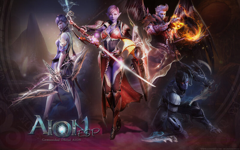 Aion game character art