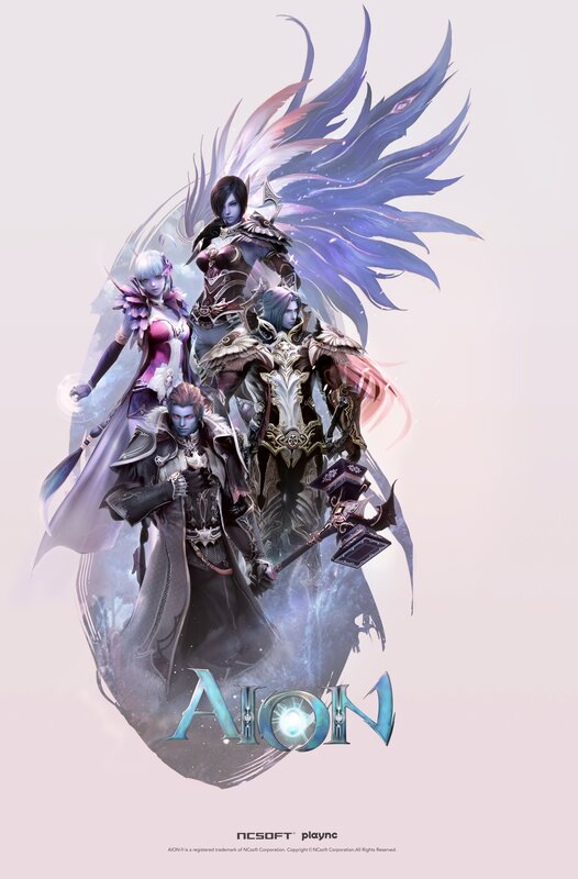 Aion game character art