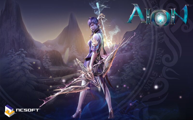 Aion game character artwork
