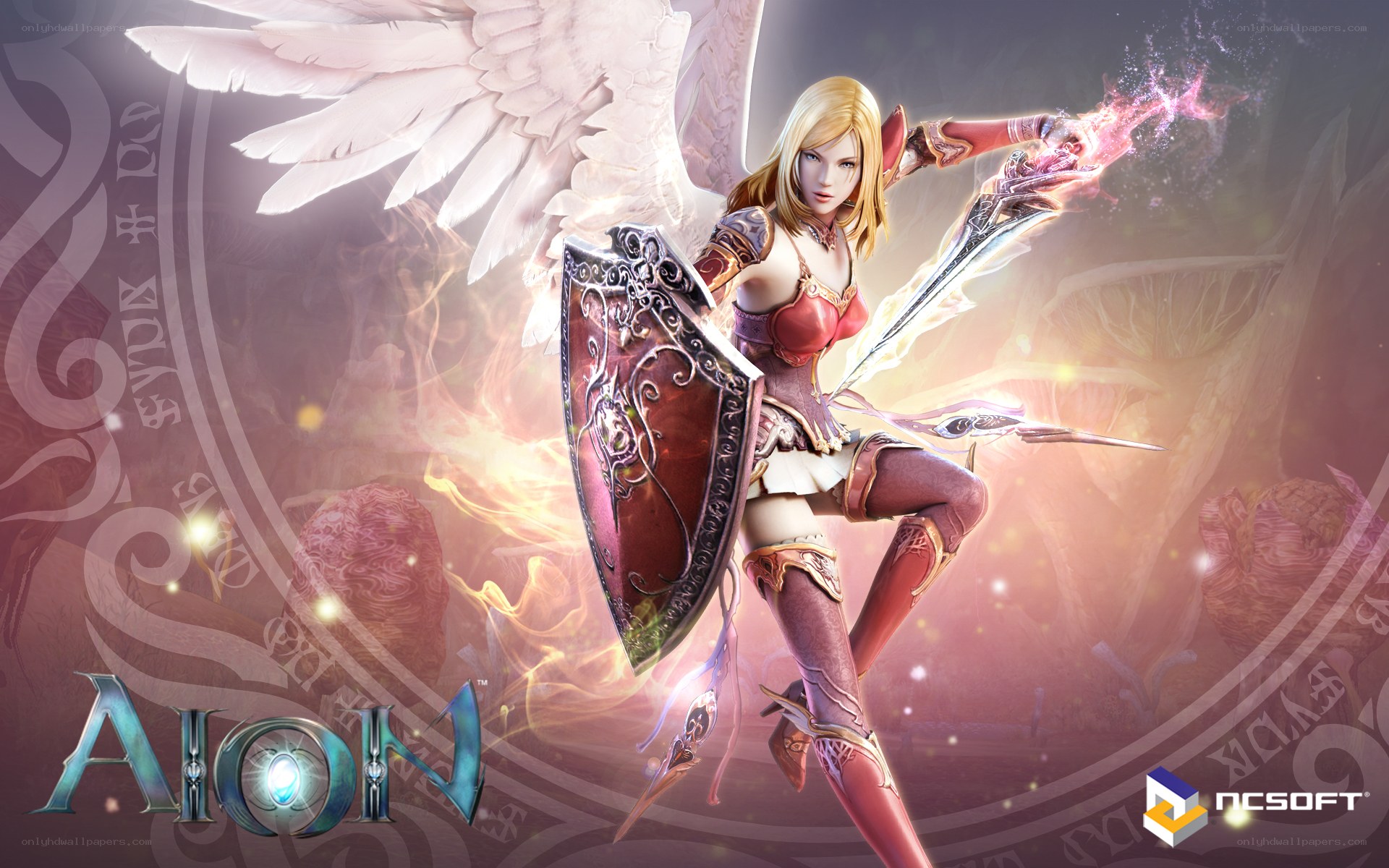 Aion game character artwork