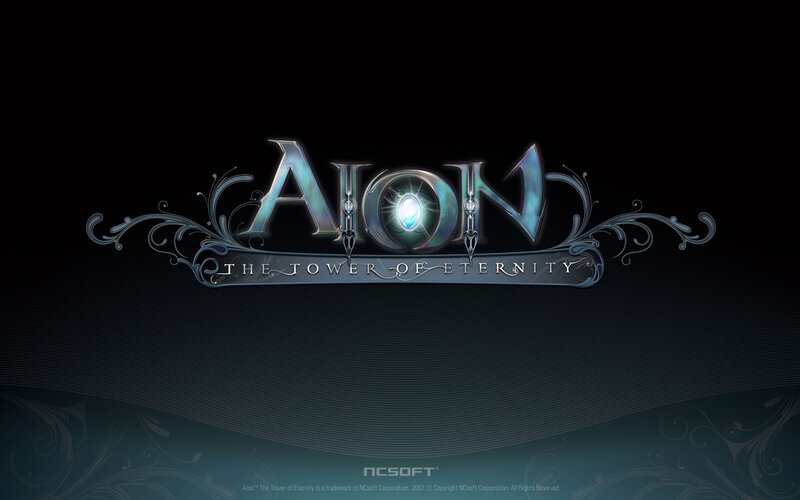 Aion Game Logo — Black