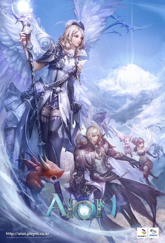 Aion game promotional art
