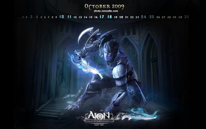Aion October 2009 calendar