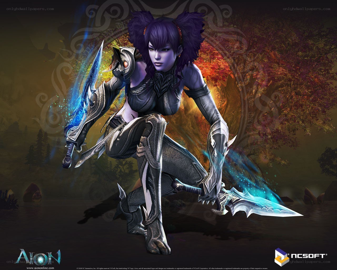 Aion warrior character art