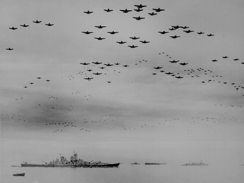 Air and sea military operation