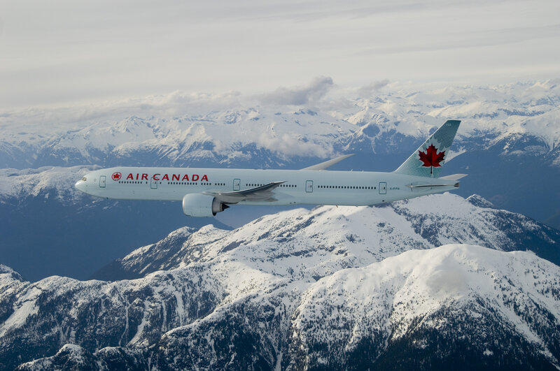 Air Canada Airplane — White, Serene