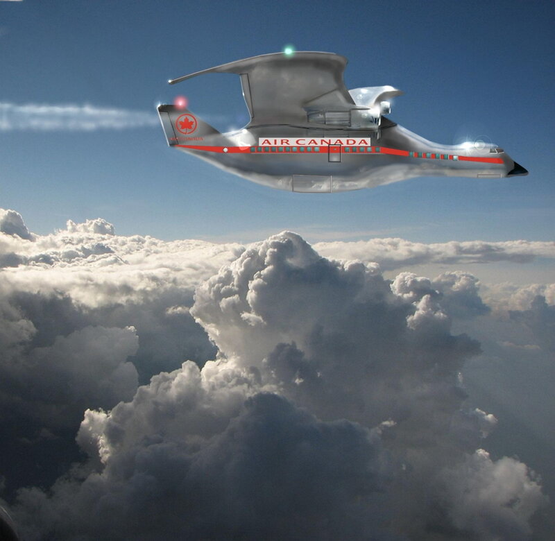 Air Canada futuristic aircraft