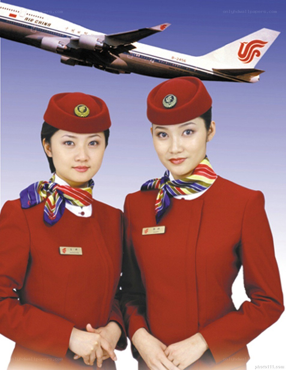 Air China flight attendants