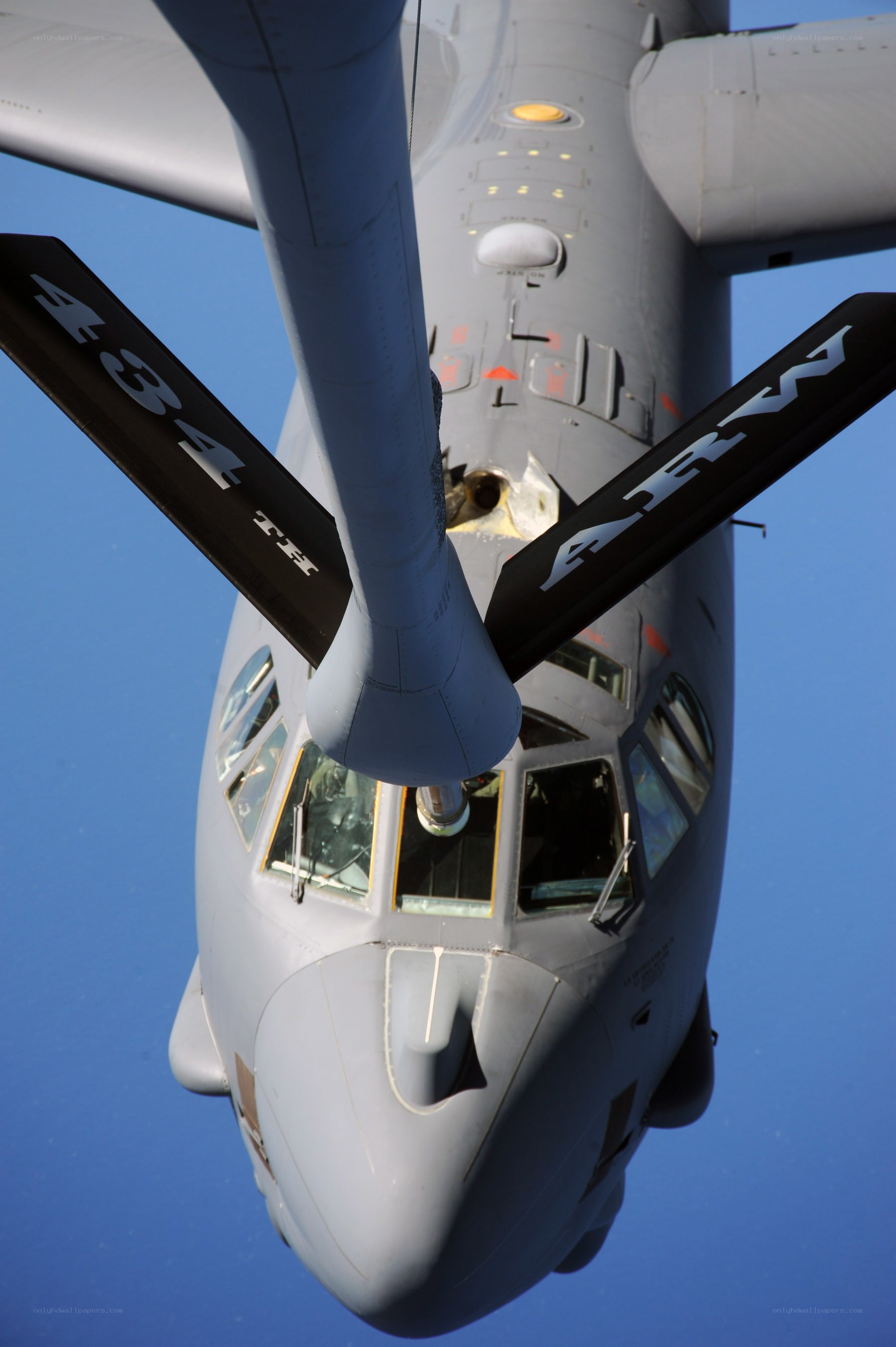 Air Force aircraft in flight