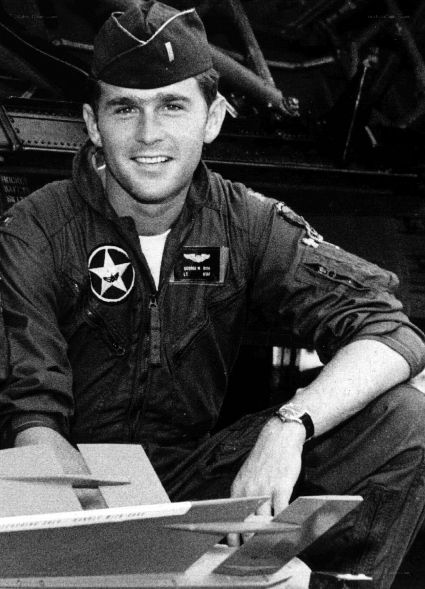 Air Force pilot in uniform