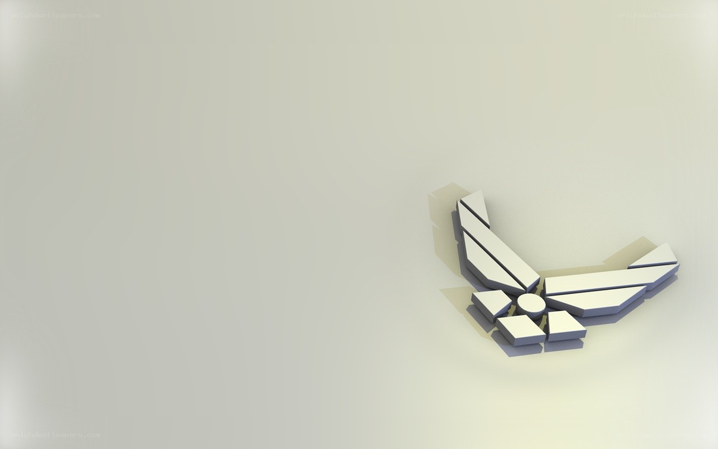 Air Force symbol 3D model