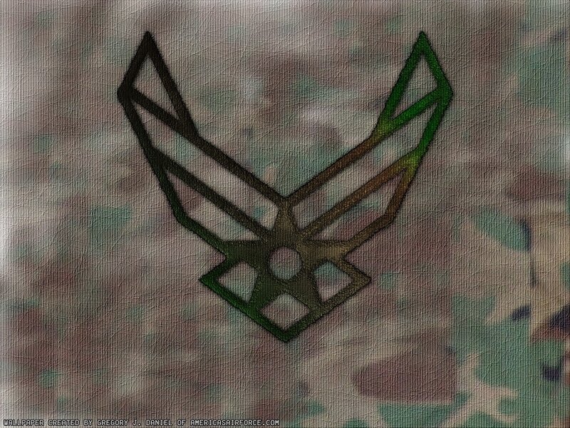 Air Force symbol on fabric