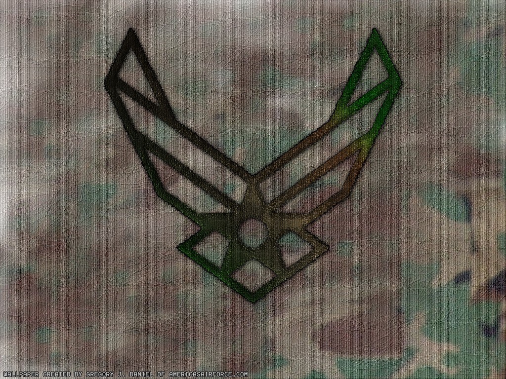 Air Force symbol on fabric