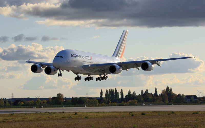 Air France A380 Airplane
