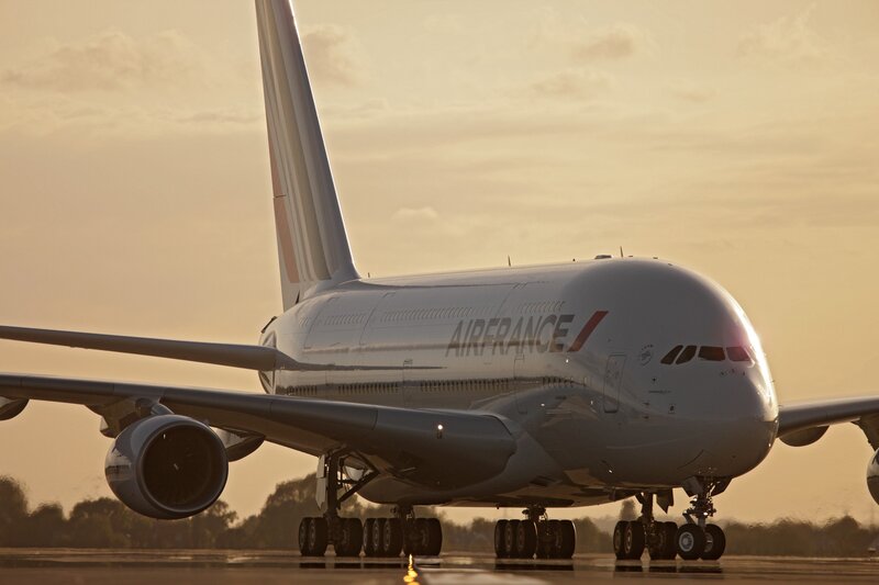 Air France A380 on the tarmac