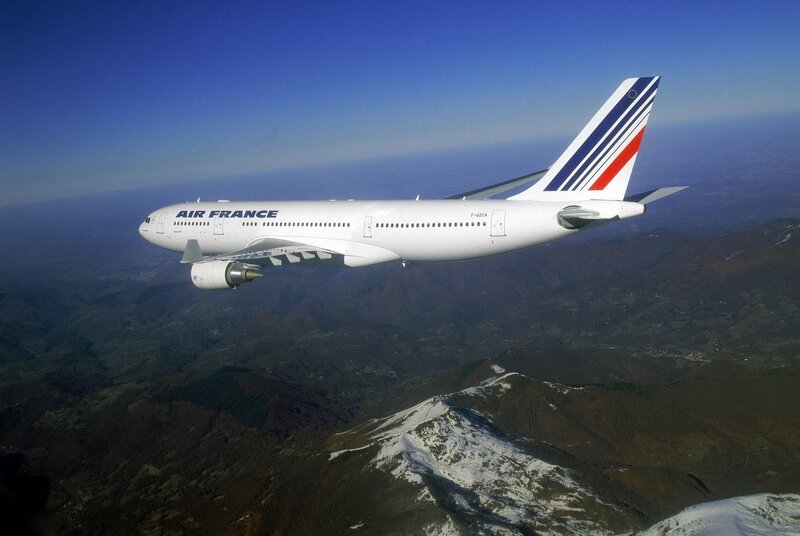 Air France Airplane — White