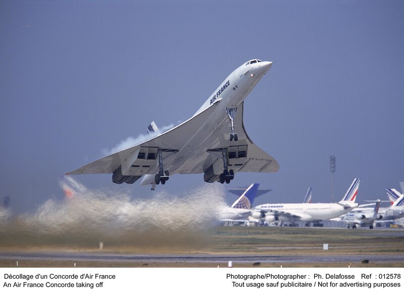 Air France Concorde taking off