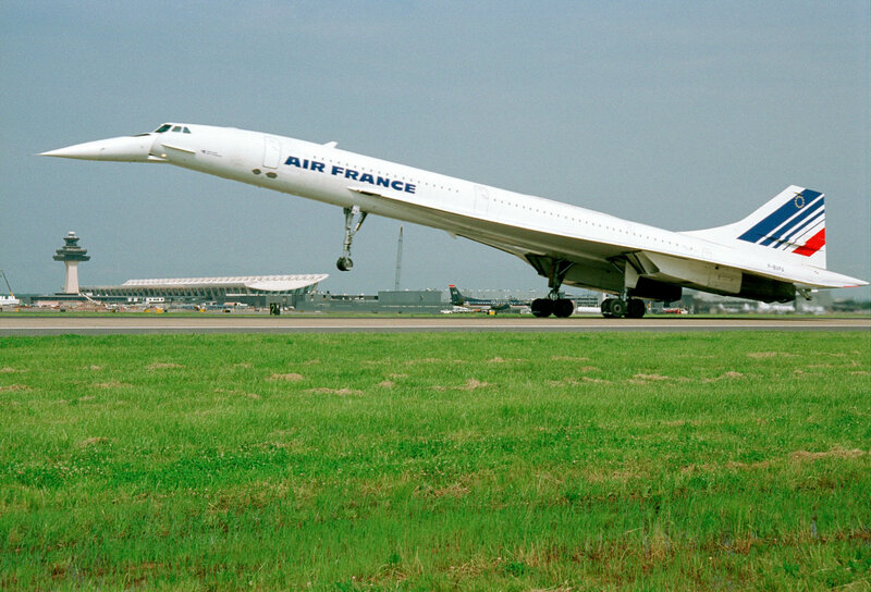 Air France Concorde taking off
