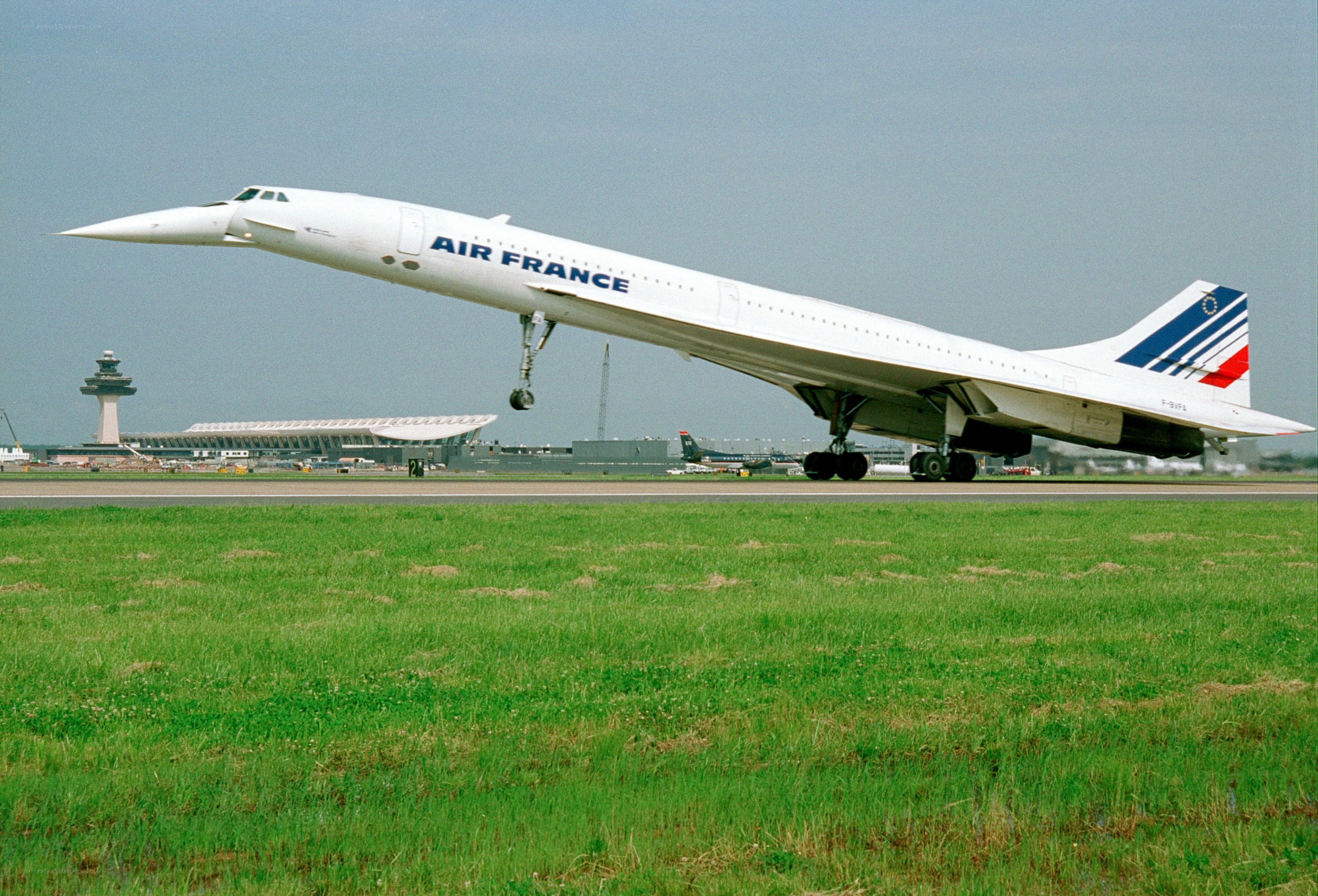 Air France Concorde taking off