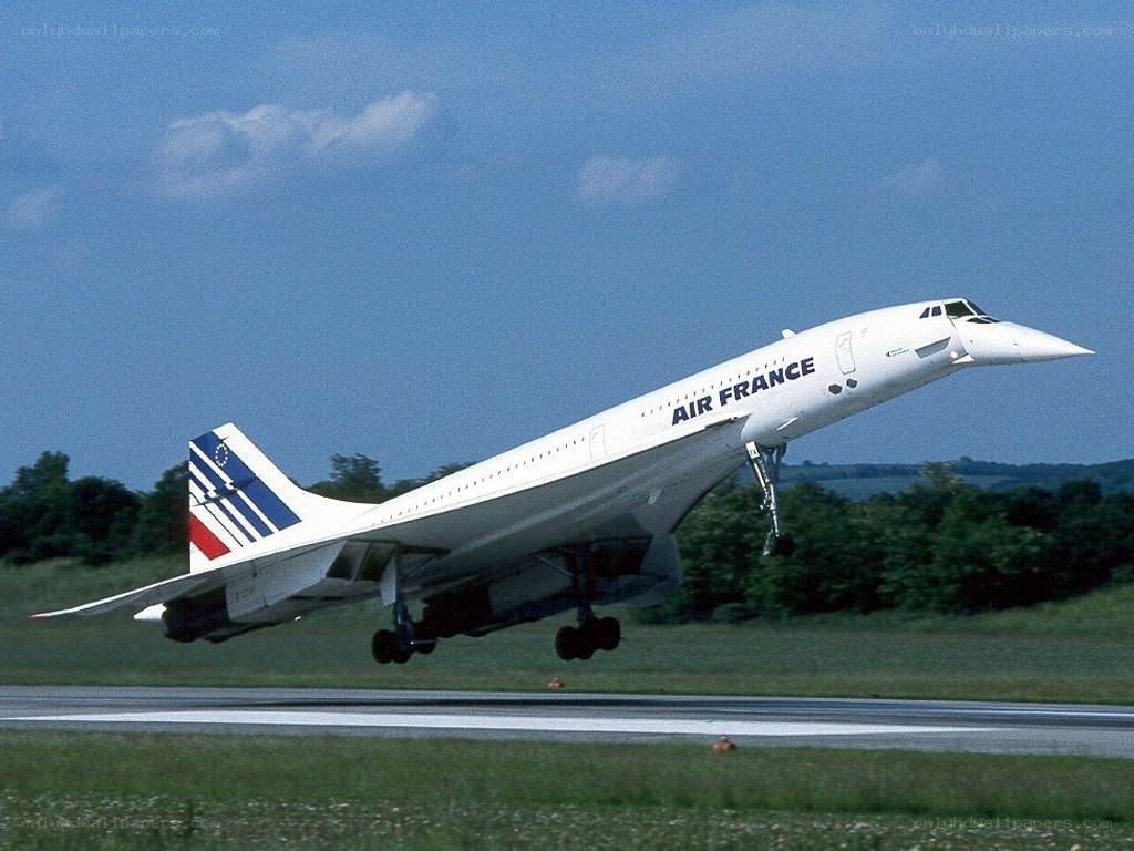 Air France Concorde taking off
