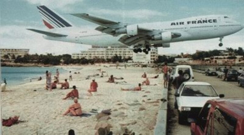 Air France Plane Landing