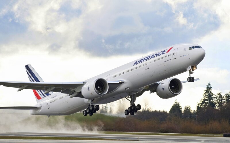 Air France plane taking off