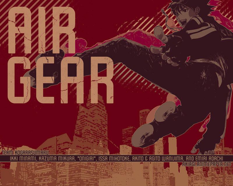 Air Gear anime artwork