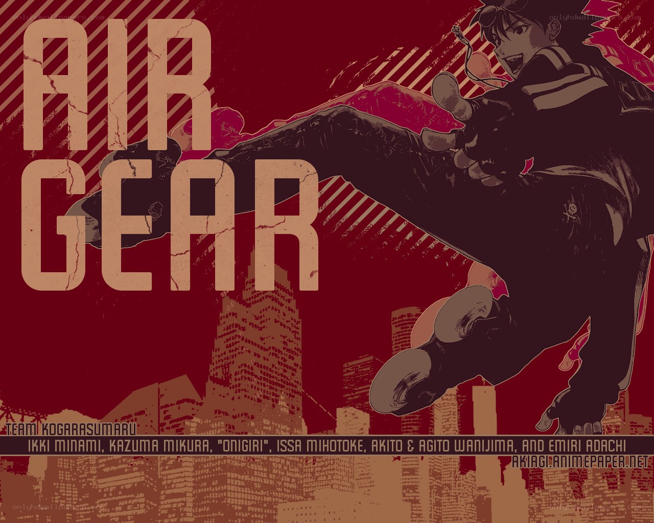 Air Gear anime artwork