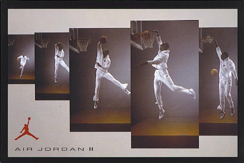 Air Jordan II sneaker ad