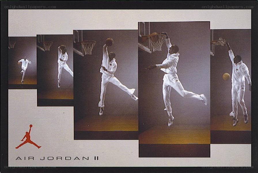 Air Jordan II sneaker ad
