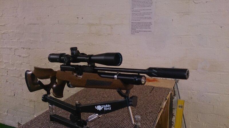 Air Rifle on a Stand