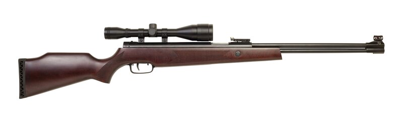 air rifle with scope