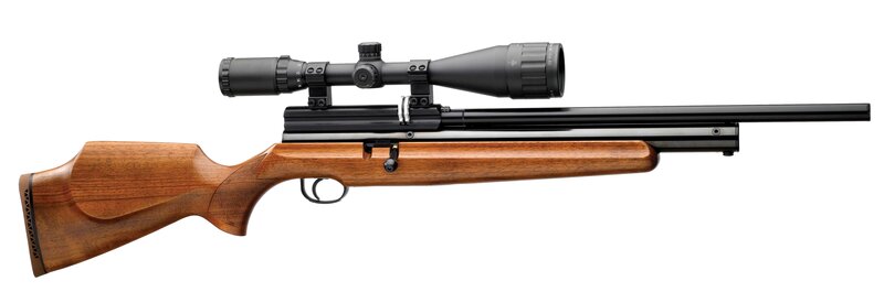 air rifle with scope