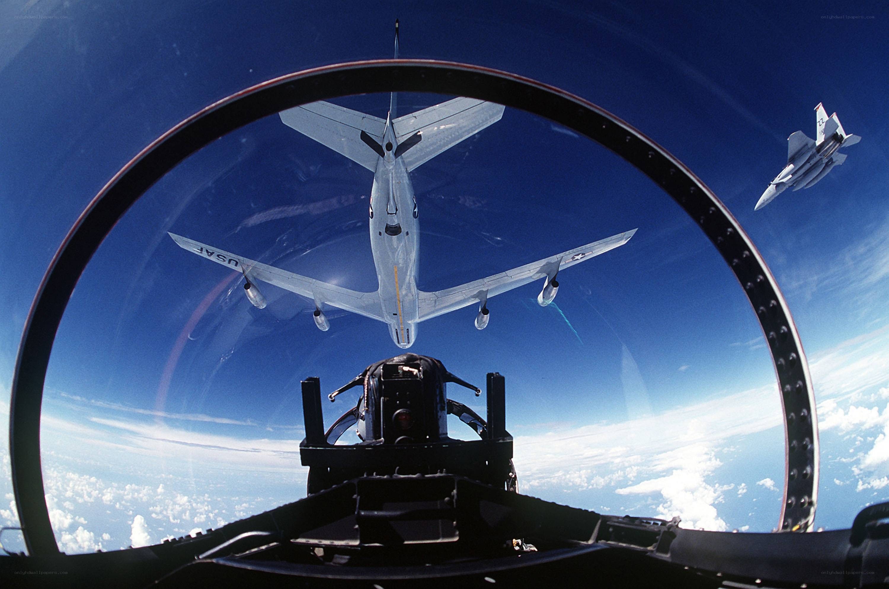 Air-to-air refueling operation