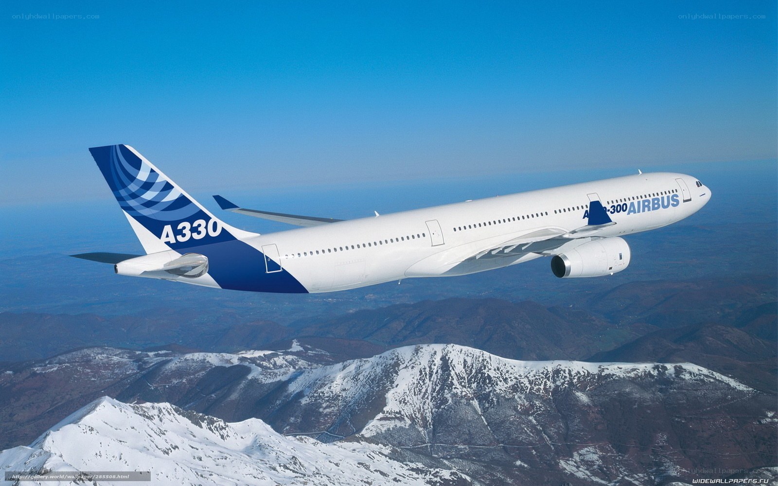 Airbus A330 in flight