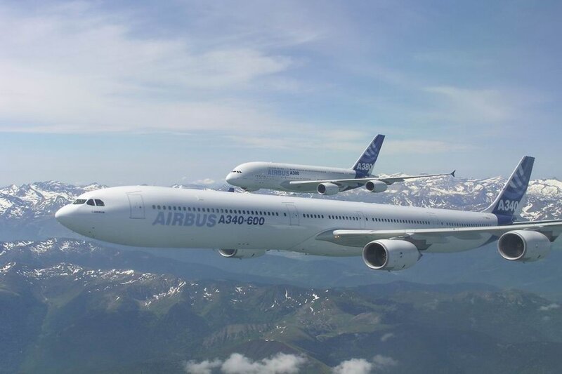 Airbus A340-600 — White
