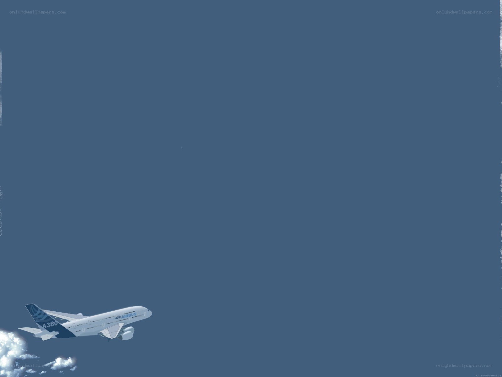 Airbus A380 in flight