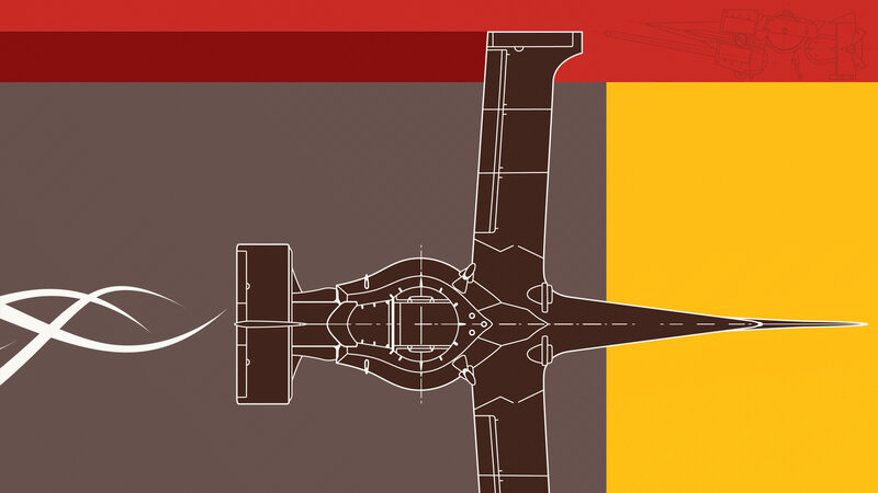 aircraft blueprint illustration
