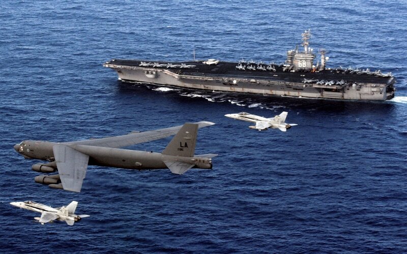 Aircraft Carrier and Planes