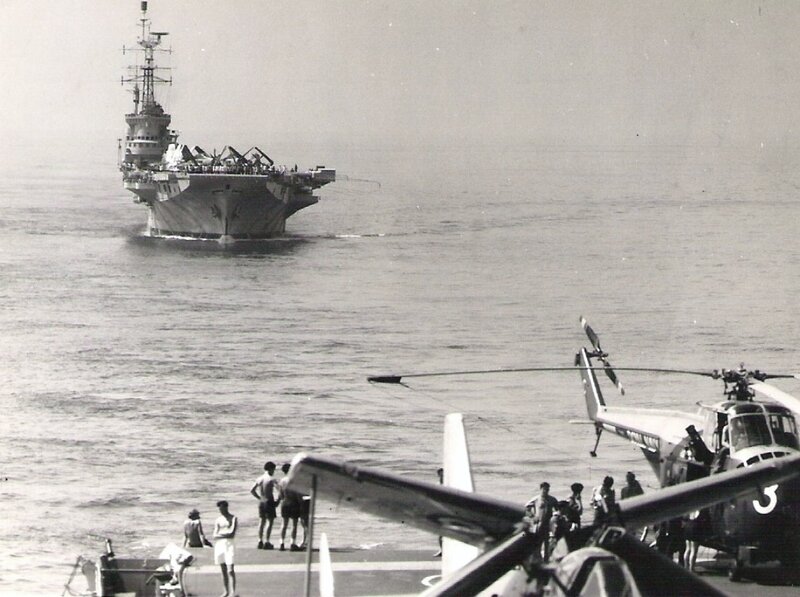 Aircraft Carrier at Sea — Black, Documentary