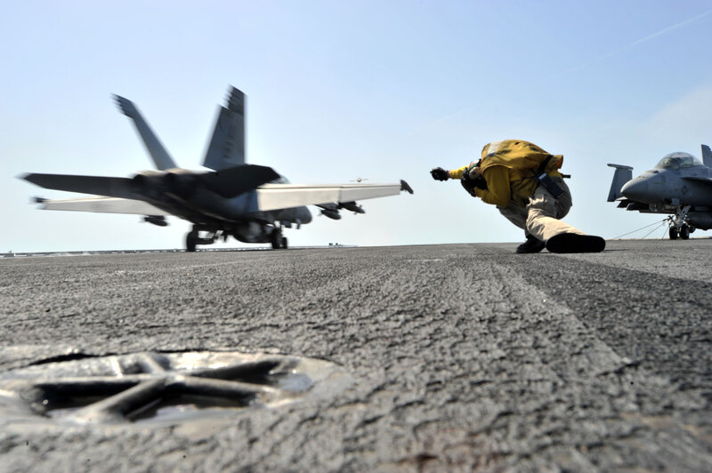 Aircraft Carrier Deck Crew