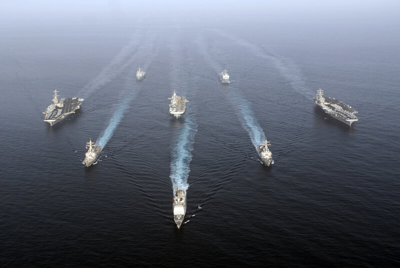 Aircraft Carrier Fleet — Blue