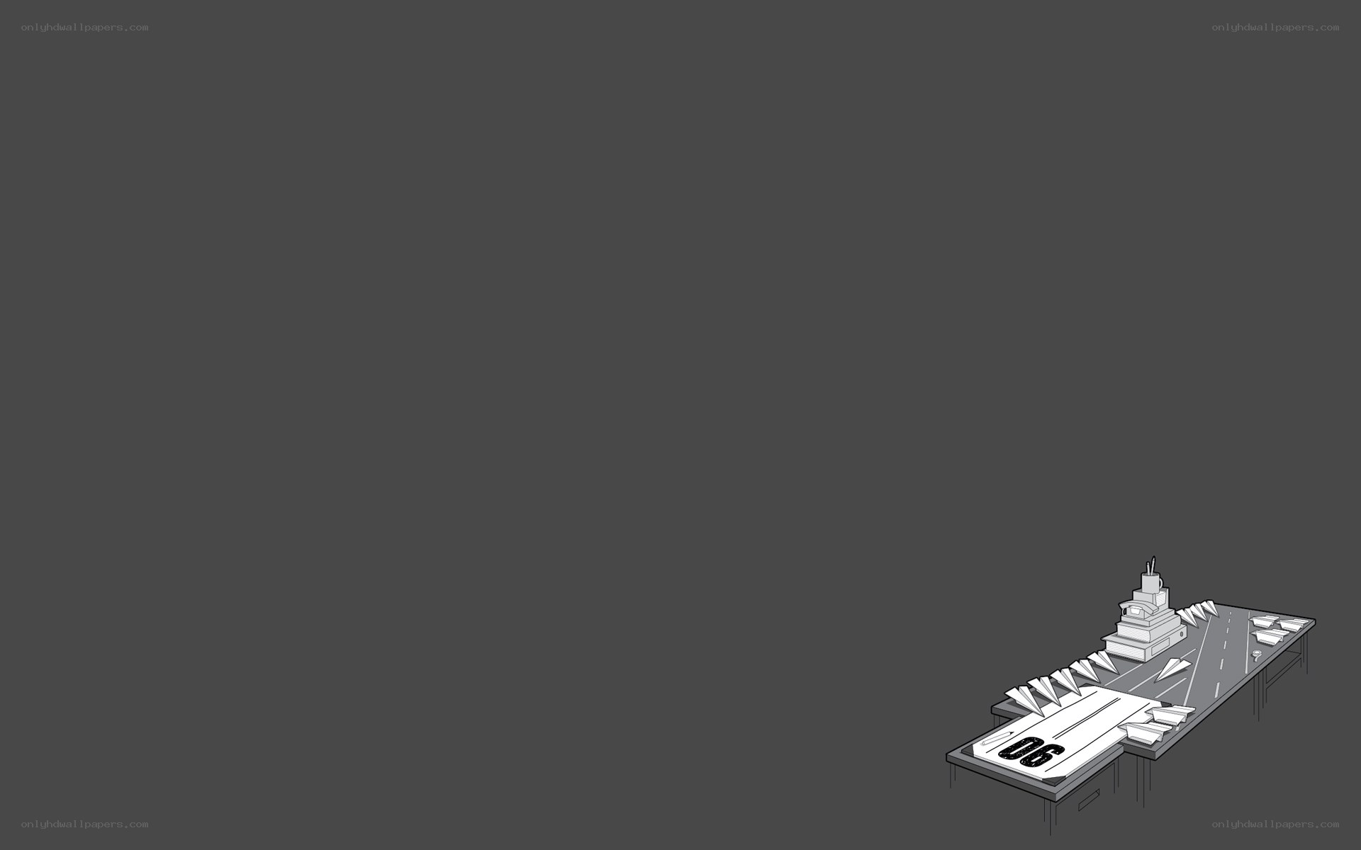 aircraft carrier illustration