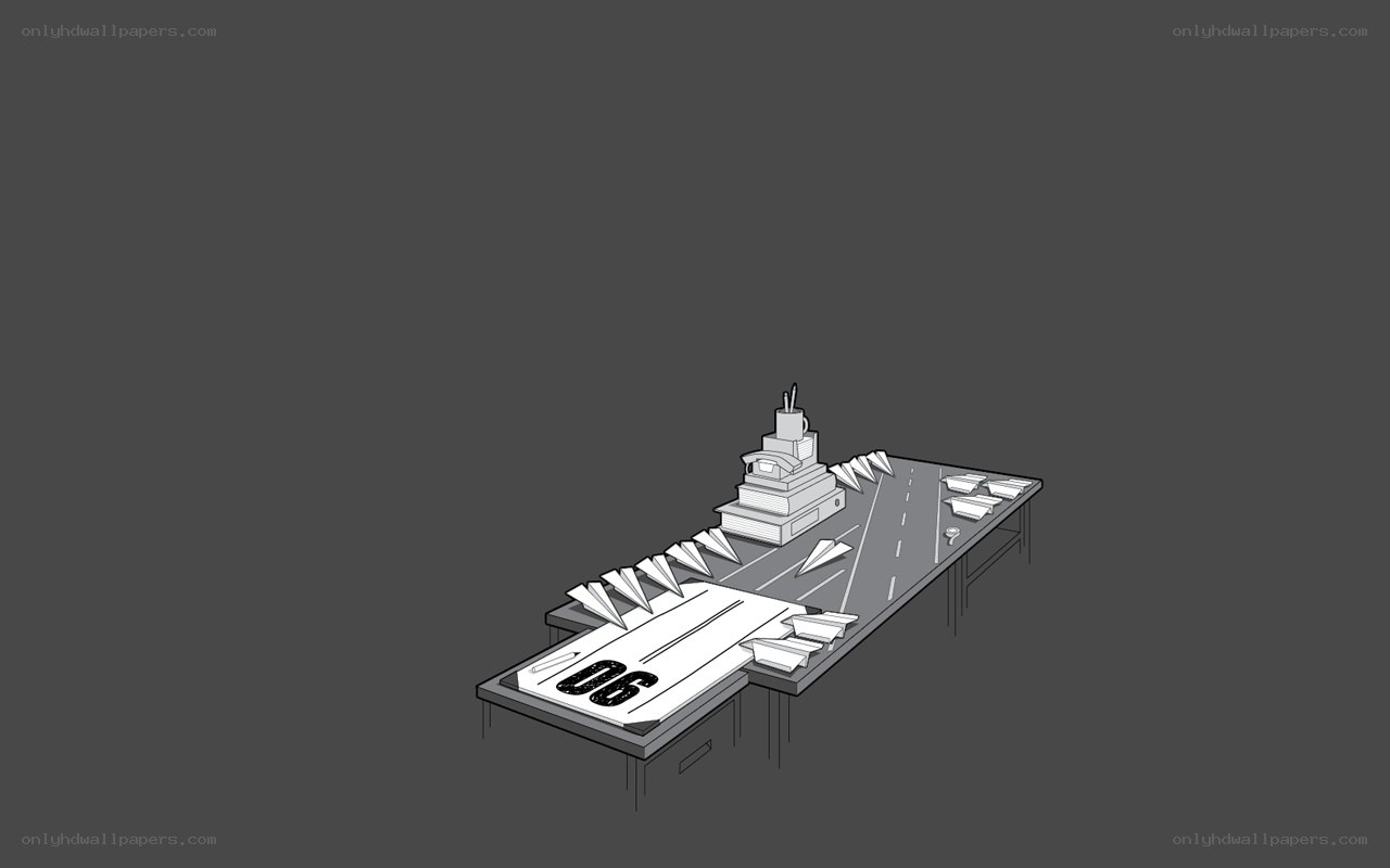 aircraft carrier model