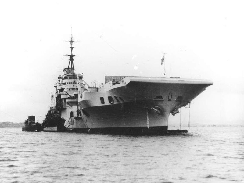 Aircraft Carrier Ship — Black