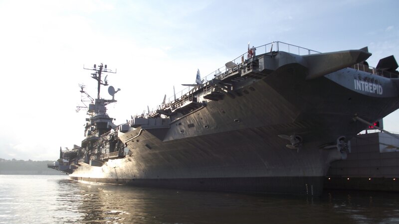 Aircraft Carrier Ship — Gray, Serene
